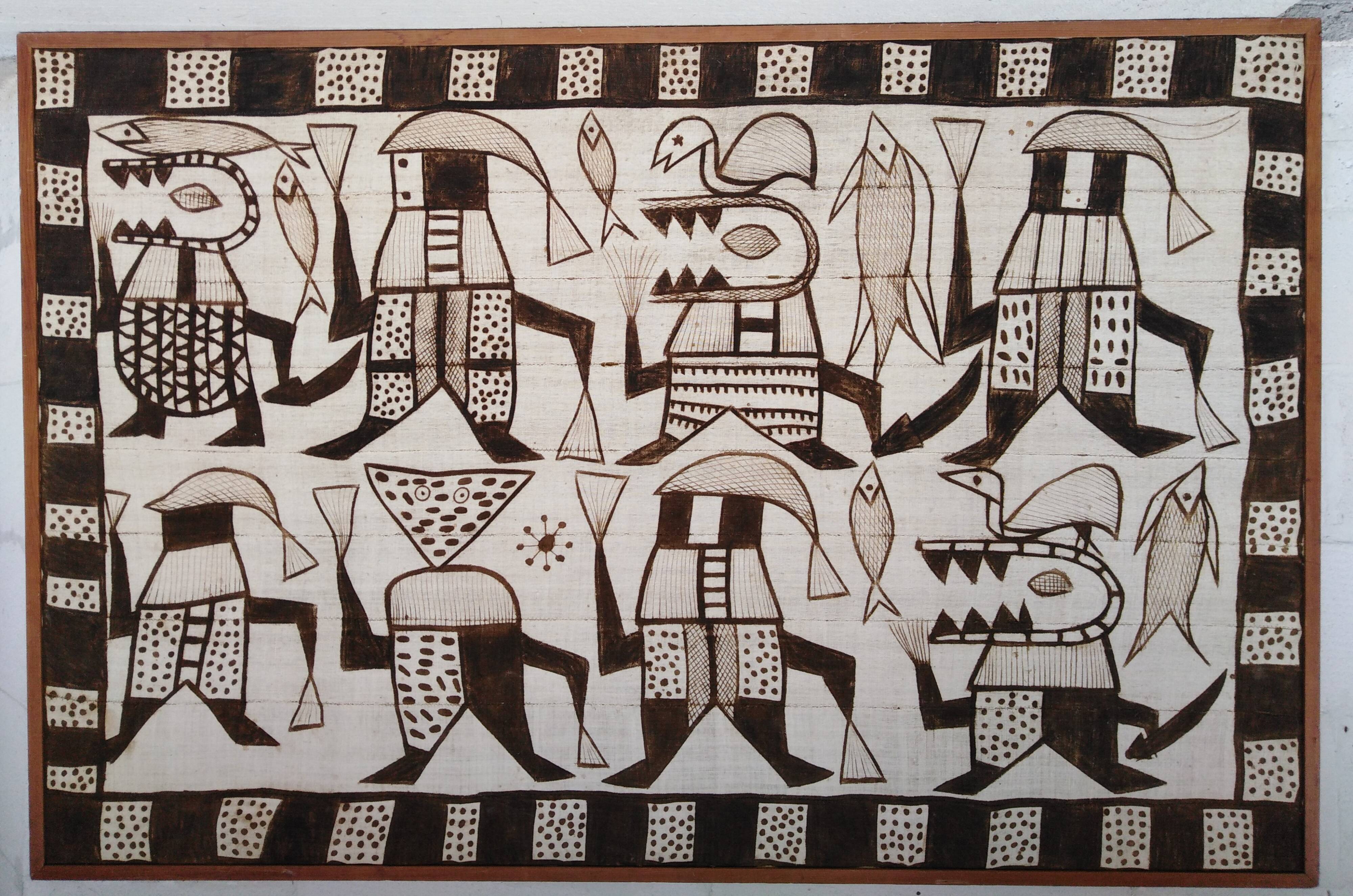 KOROGO CANVAS large format framed