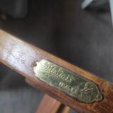 Table wood teak varnished Medici