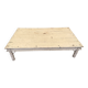 Table basse laqué blanc