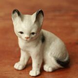 Ceramic cat statue