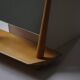 Mid-century Scandinavian floor mirror in wood, 1950–1960