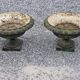 Pair of Medici vases in cast iron from the 19th century, 55cm wide.
