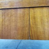 Vintage storage cabinet from the 60s, walnut.
