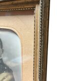 Framed photograph of a soldier