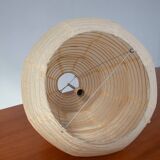 Vintage Paper Ceiling Lamp with E27 Socket, Found in Italy