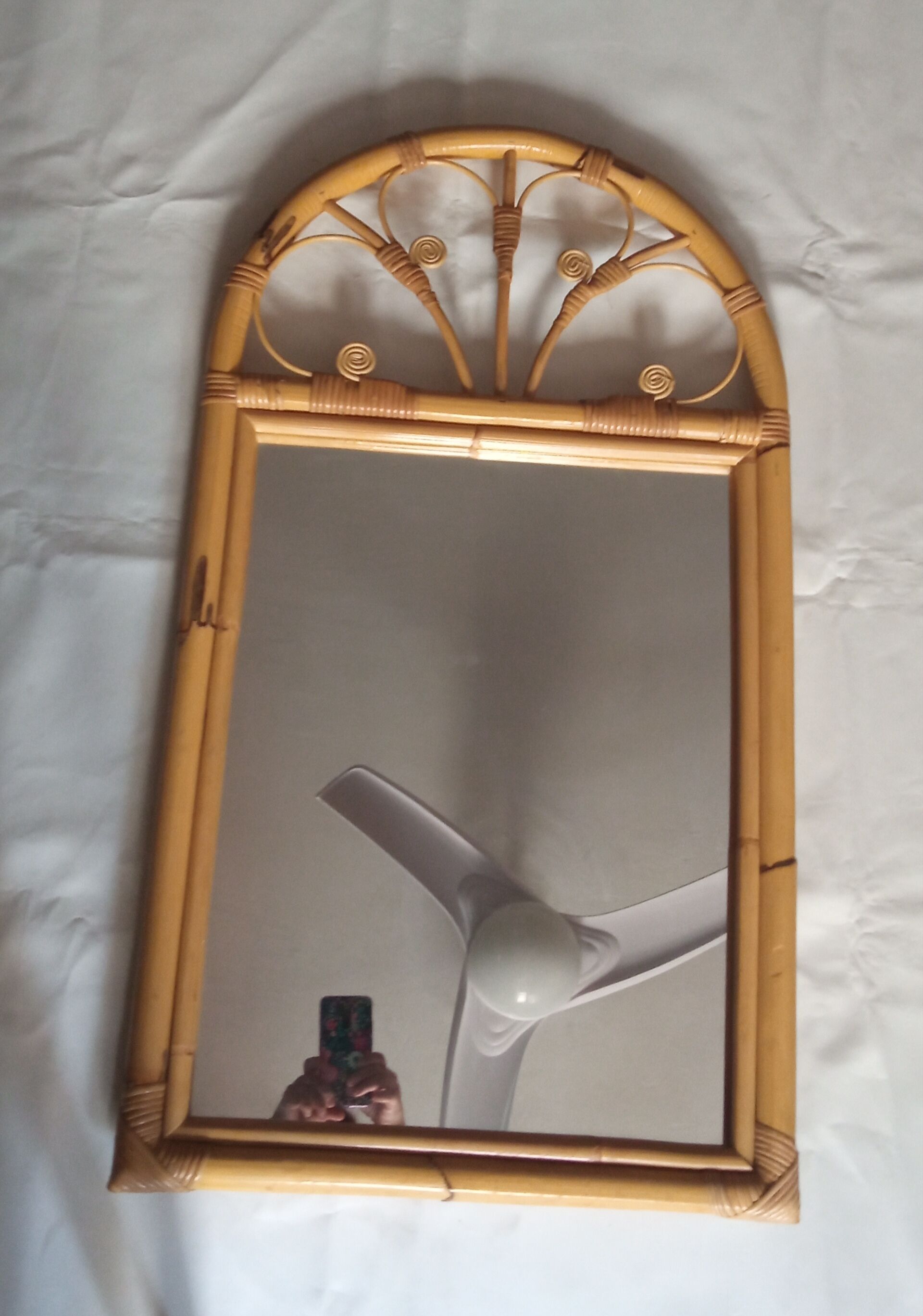 Bamboo mirror