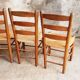Antique chairs brutalist style