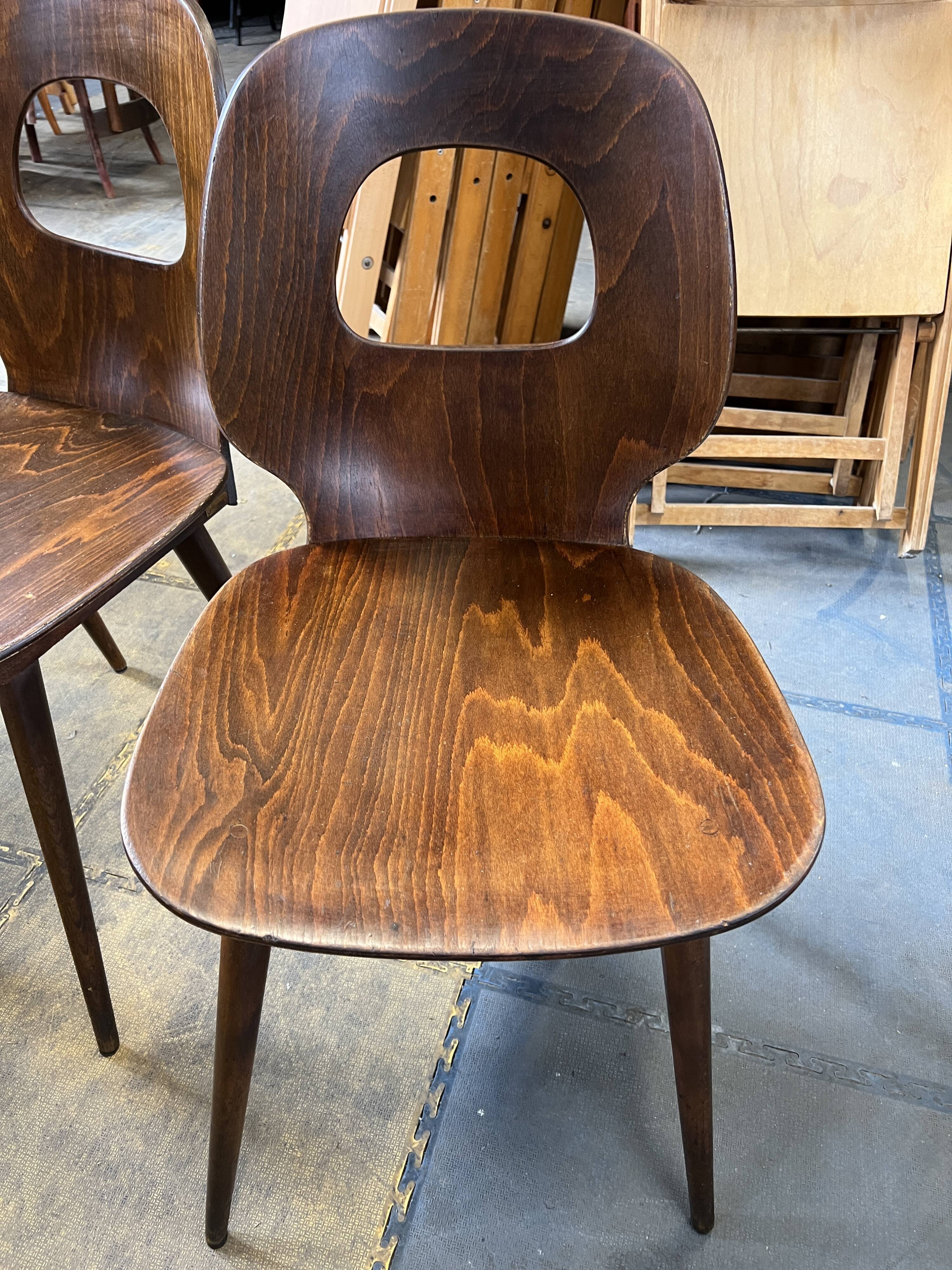 Pair of Baumann chairs