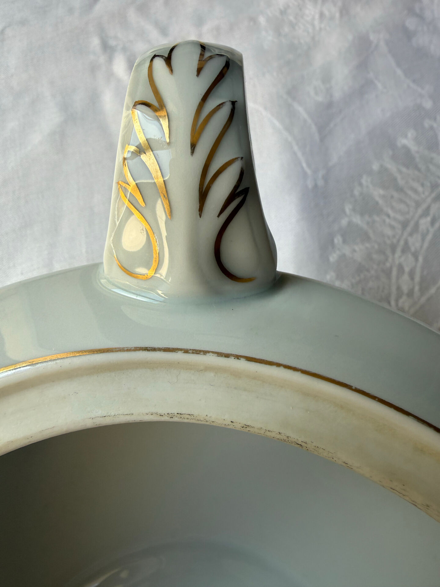 Large soup tureen without lid Haviland Limoges Mozart