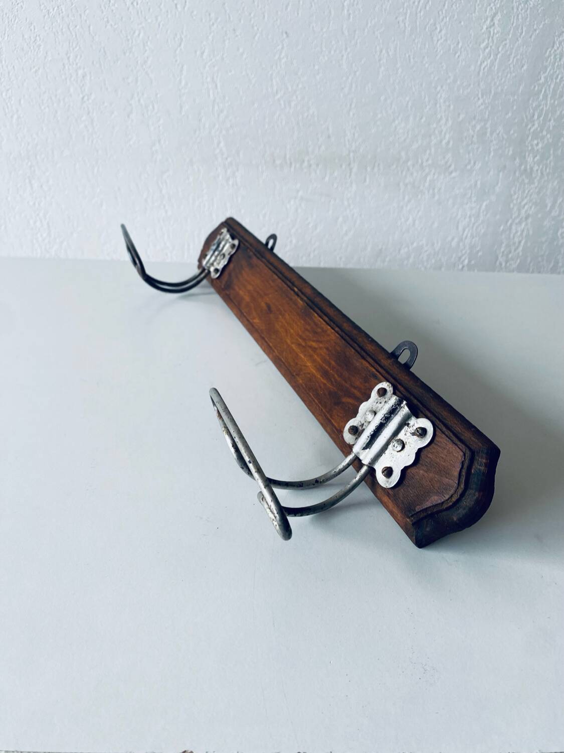 Old wall coat rack