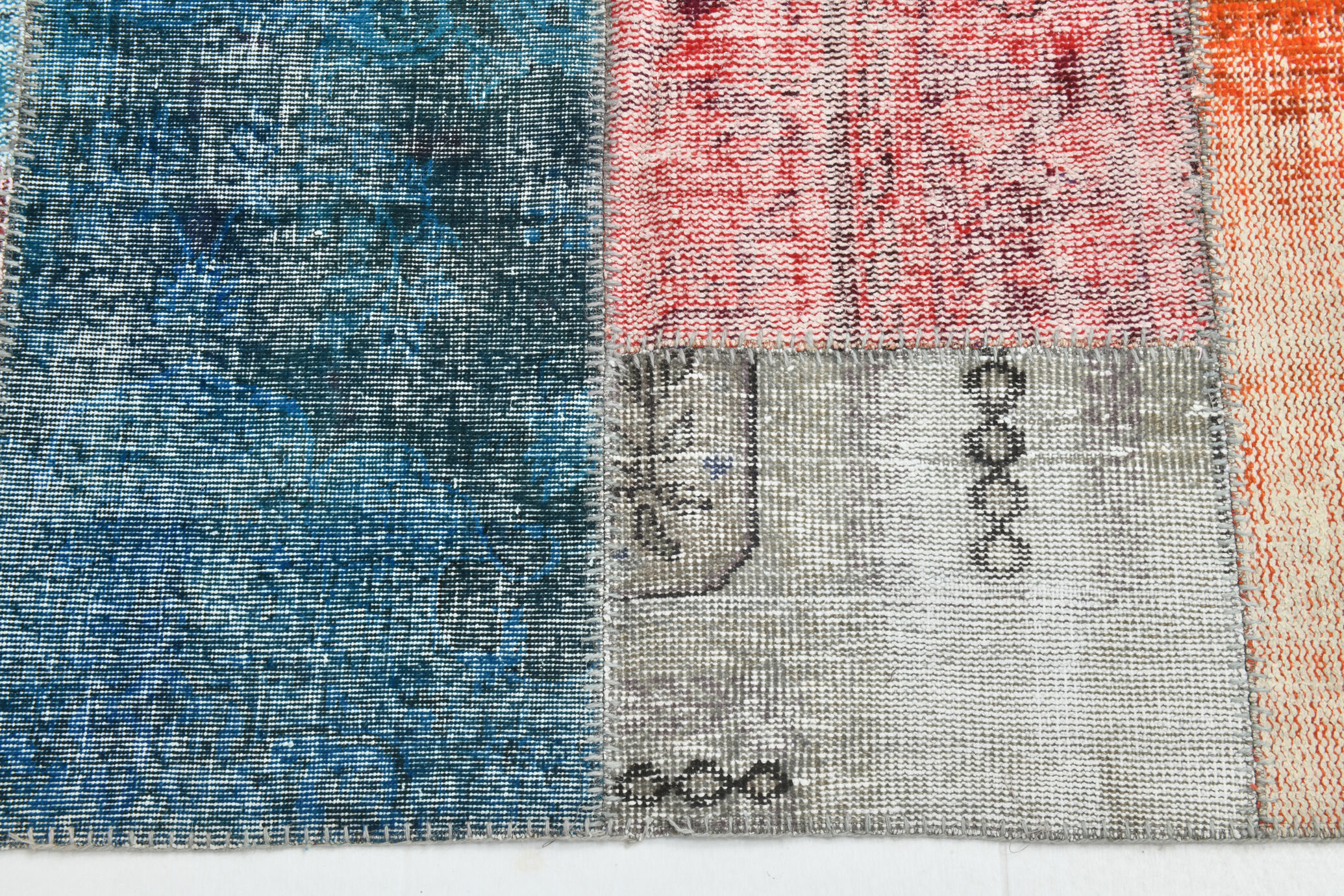 Puzle style vintage rug 354x255cm