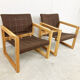 Pair of Diana armchairs designed by Karin Mobring for Ikea, 1980s