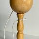 Bilboquet vintage en bois massif