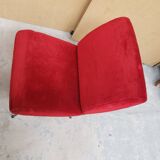 Fauteuil chauffeuse vintage annee 60