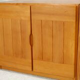 Maison Regain: modular office set. Pine. France, circa 1975