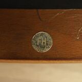 Set of four beech chairs, Danish design, 1950s, designer: Holger Jacobsen,