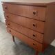 Scandinavian chest of drawers from the 60s in teak
