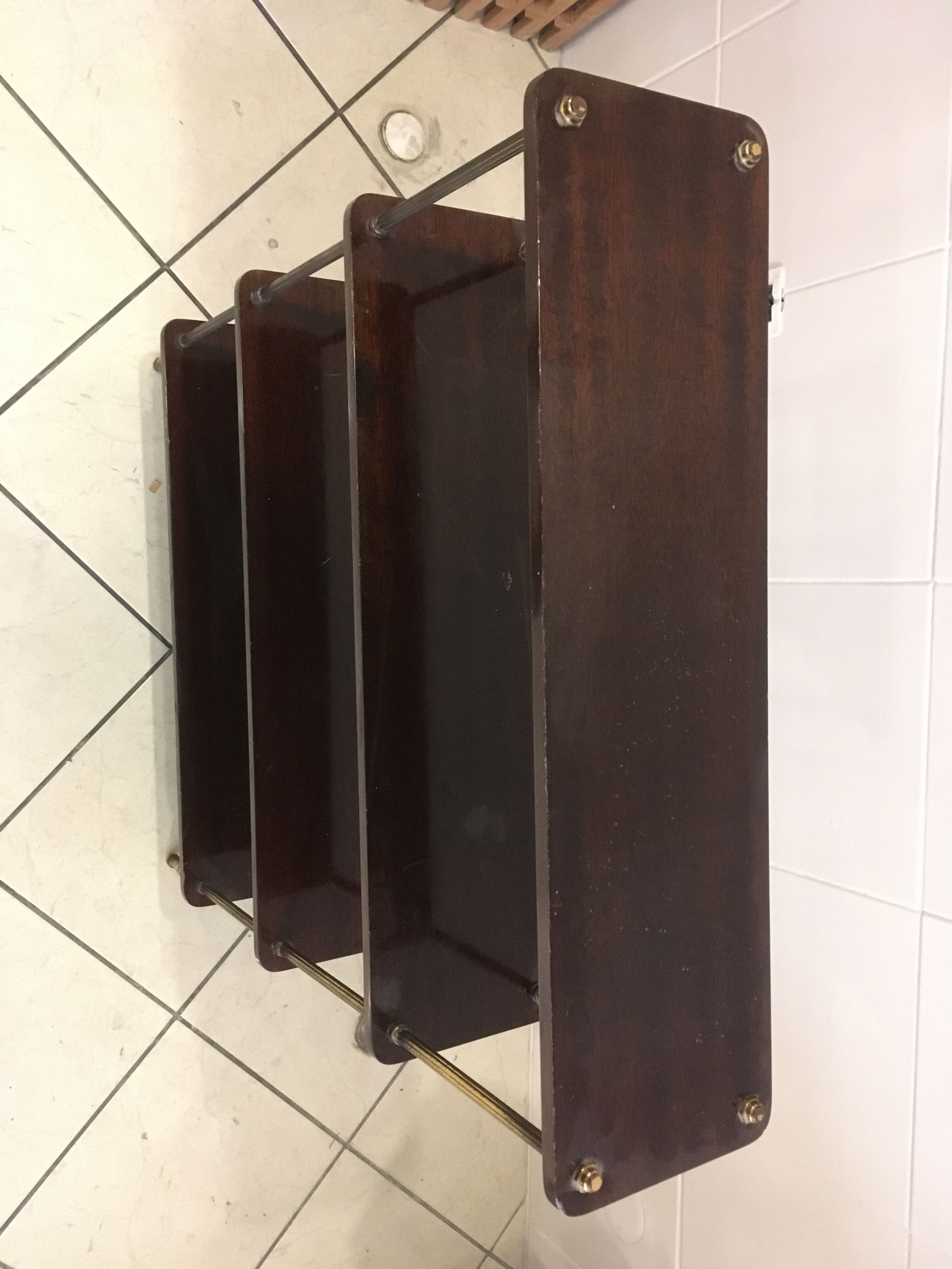 Meuble étagère en formica