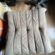 Pouf Togo by Michel Ducaroy for Ligne Roset velvet taupe