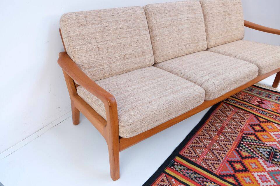 Kristensen teak sofa bed, 60s/70s style, Danish style.