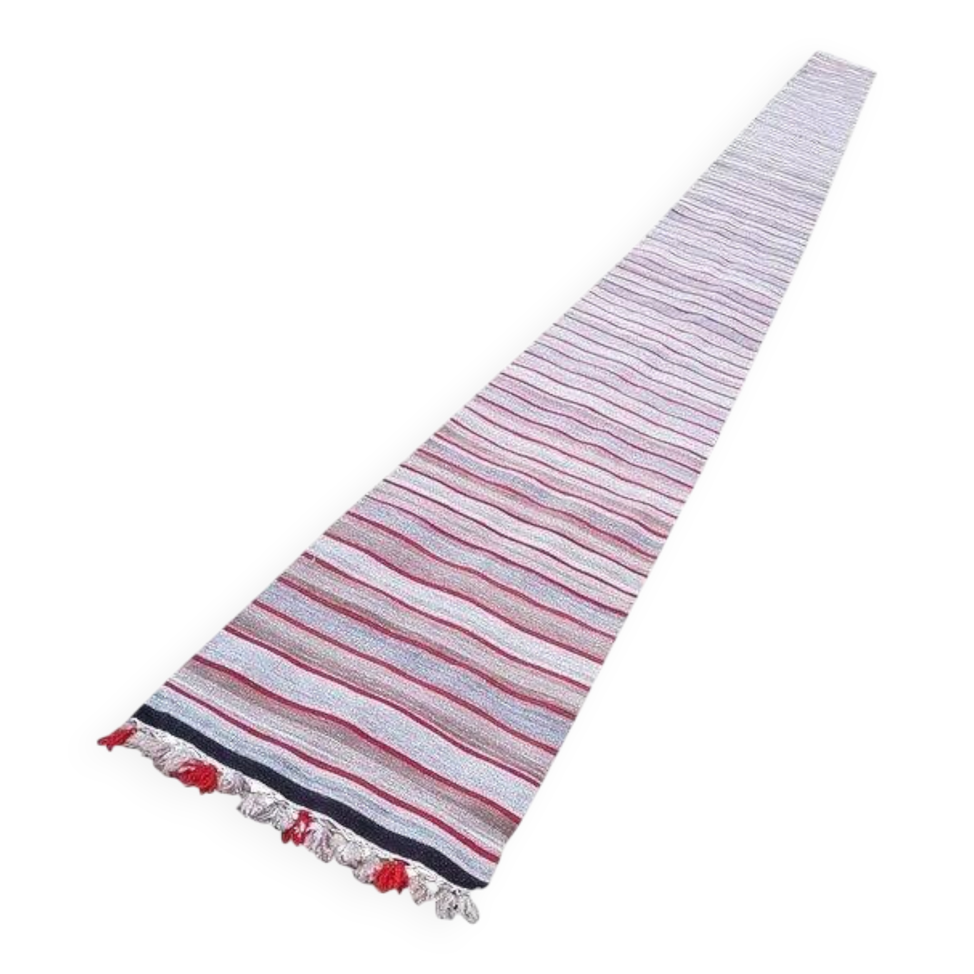 Vintage Turkish hallway rug 60x930 cm