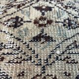 Vintage turkish rug cushion cover