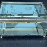 Glass jewelry box