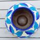 Longwy ball vase