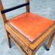 Set of Art Deco Belgian Side Chairs, 1930s