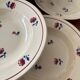 Set of 6 deep plates Badonviller model Jean – Antique crockery