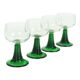 Set of 4 Vintage Luminarc Roemer Wine Glasses France
