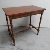 Antique mahogany sidetable with drawer
