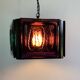 Mid Century Modern Erik Hoglund Ceiling Lamp Glass Kosta Boda 1970s