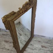 Napoleon III mirror with pediment - 125x75cm
