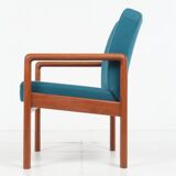 Kai Kristiansen armchair, vintage, 1960s, teak, Denmark, newly