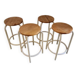 Vintage industrial bar stools