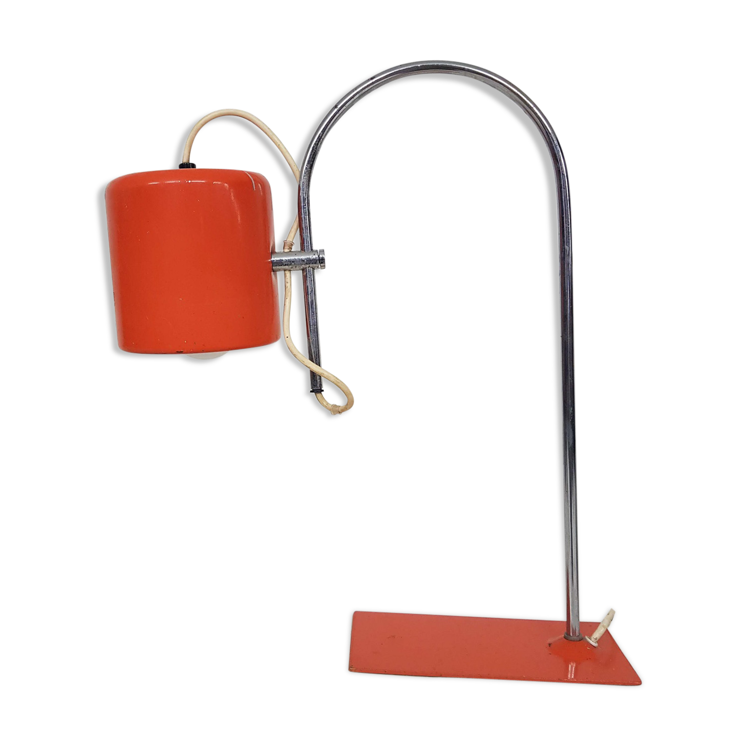 Lampe orange Pays-bas 1960 's