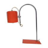 Mid-century orange desk light, The Netherlands 1960’s
