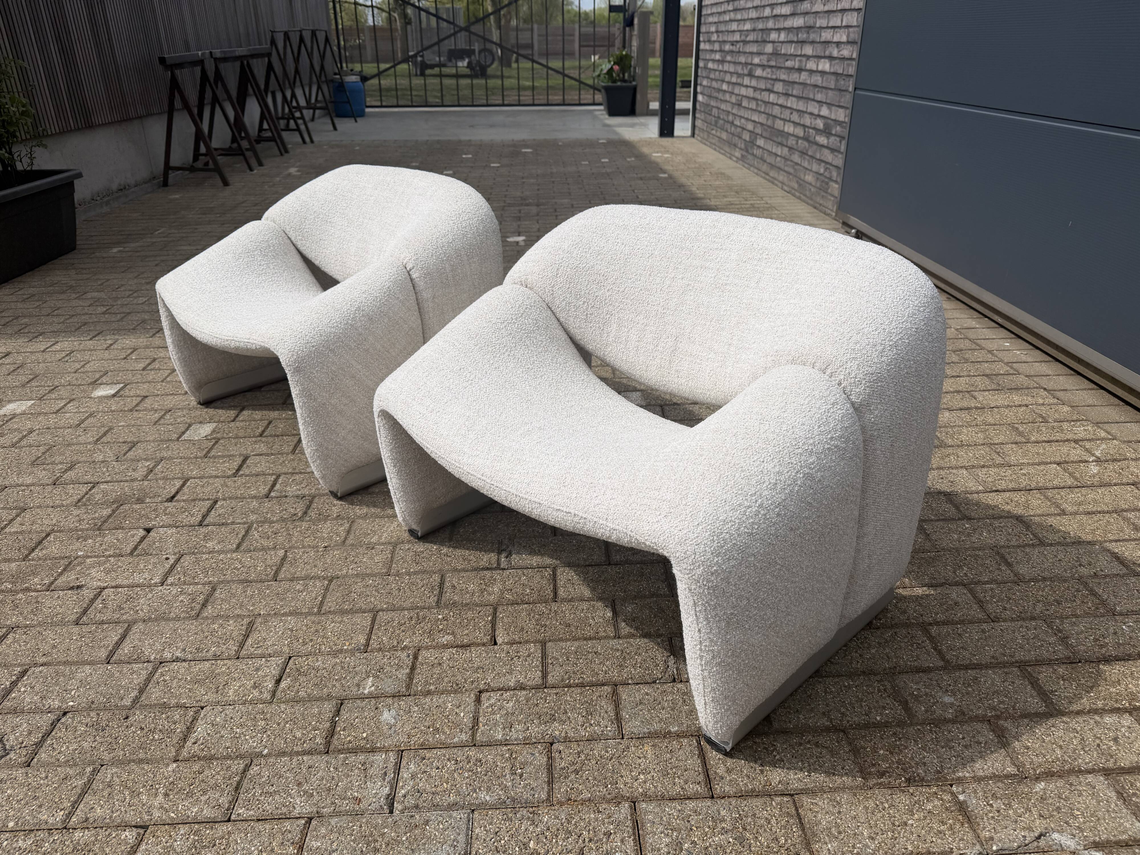 Artifort F598 Groovy armchairs in perfect condition!! Pierre Paulin