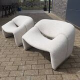 Artifort F598 Groovy armchairs in perfect condition!! Pierre Paulin