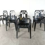 Boston Chairs by Pierre Paulin for Henry Massonnet, 1988, Set of 6