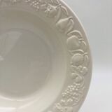 6 deep plates. Franco Giorgi by Quadrifoglio. Italy.