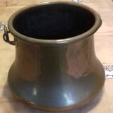 Pot anse en laiton