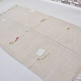 Vintage Oversized Hemp Oushak Rug, Reference 3671