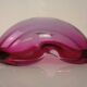 Sommerso Murano Glass Ashtray, Italy, 1960s