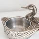 Vintage swan ice bucket by Mauro Manetti, Italy, 1970s