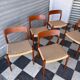 Série de 8 chaises Møller 75
