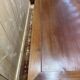 Louis Philippe mahogany farm table with flaps