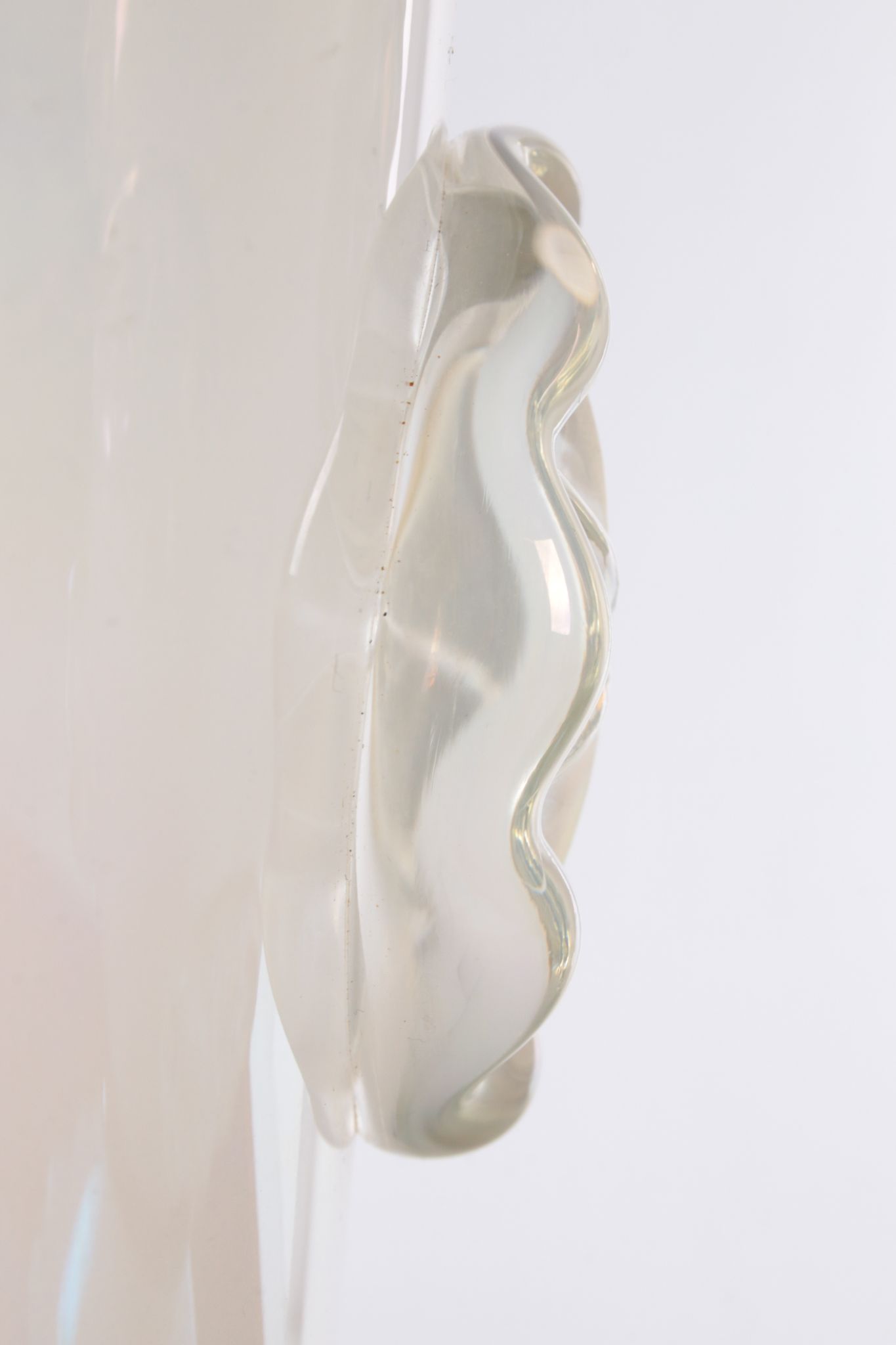 Design set of blown Murano glass table lamps by Barovier & Toso, 1950s