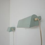 A pair of mid-century wall lights.   Sweden, c1960s